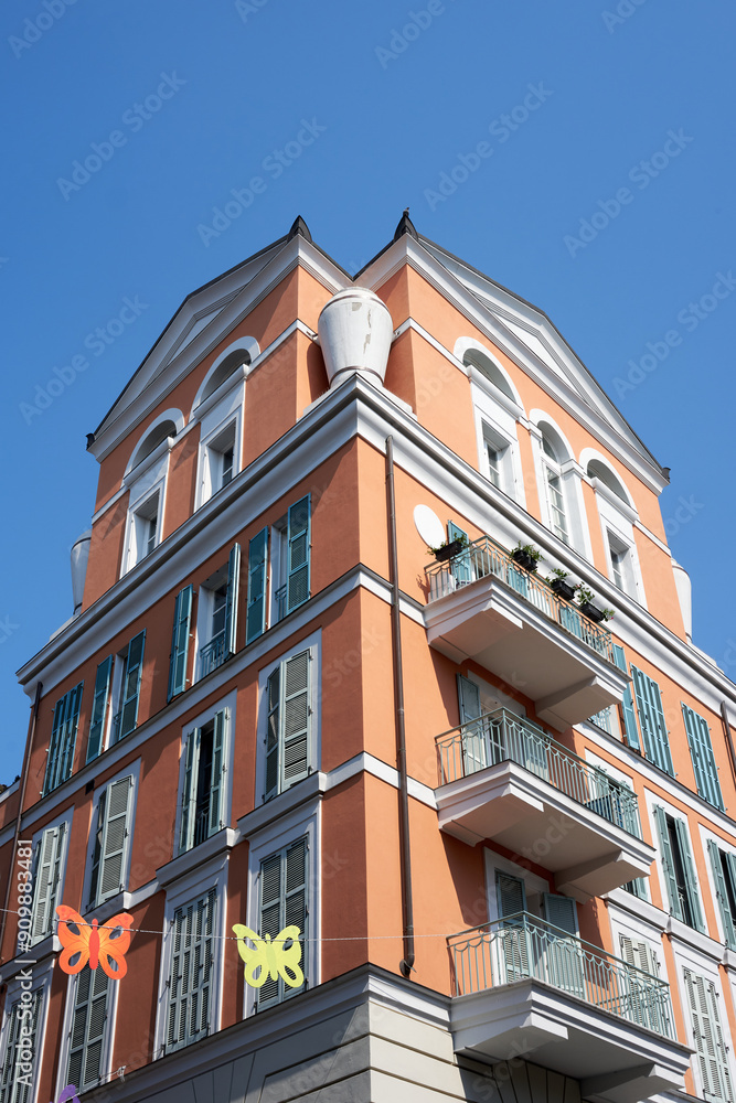 Obraz premium Historic Building in Alessandria, Piedmont, Italy.