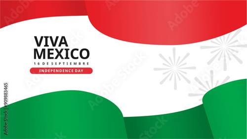 vector mexico independence day background template