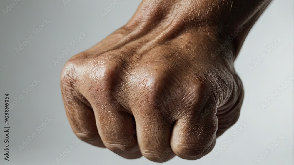 Naklejka premium Hand of a Man