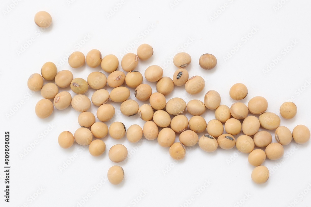 beans on white, soybeans on white background beans on white, soybeans on white background