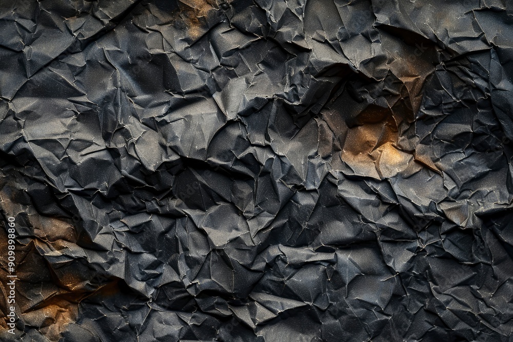 Burnt and crumpled paper sheet, cut out, ai Burnt and crumpled paper sheet, cut out, ai