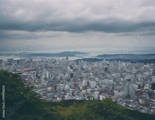 City view cloudy The day Hokkaido Mt Date Usu Background Sky Summer Travel Nature Landscape Cloud Sea Mountain Architecture Japan Rain Environment Beautiful Natural Urban Seaside H photo