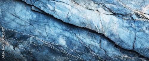 Wallpaper Mural Dark blue gray stone texture background with a rough surface and cracks. Background of a natural rock wall texture for design or wallpaper Torontodigital.ca