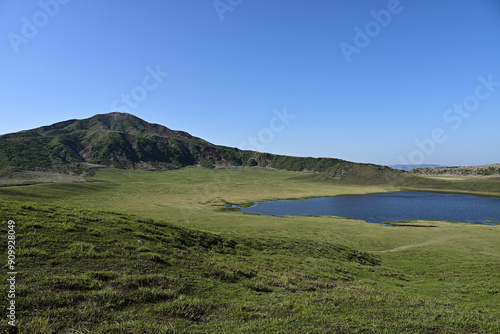 Great view of Kusa-senri, Aso, Kumamoto photo