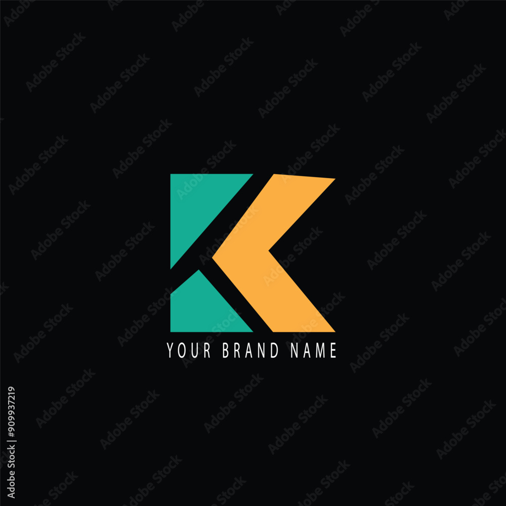 Logo Design with letter K Logo Design with letter K