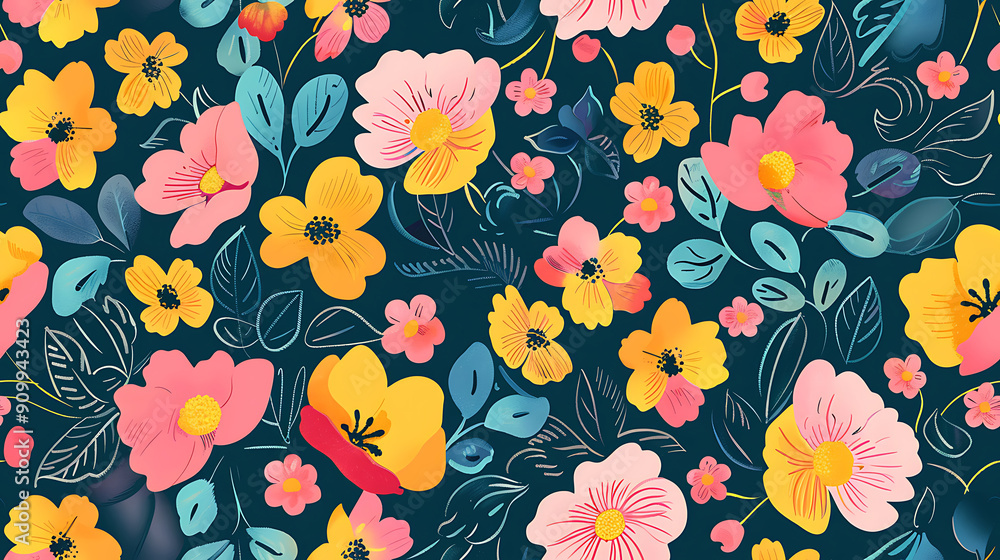 pattern of flower pattern of flower