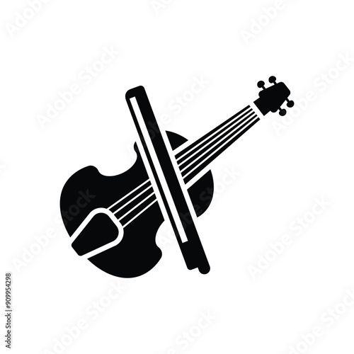 Violin vector icon