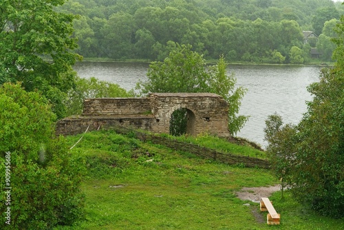Cuadro en lienzo Old Ladoga, Russia, July 8, 2024