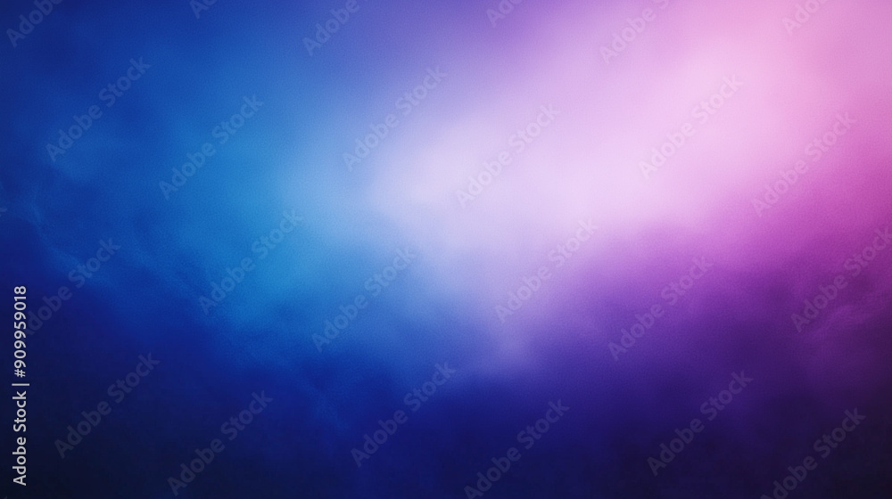 Fototapeta premium Blue And Purple Gradient Background Abstract Gradient With Cool Colors For Graphic Design And Modern Aesthetic