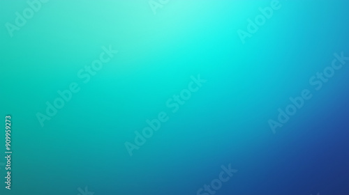 Gradient Turquoise to Blue Smooth Transition
