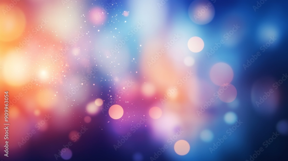 Abstract colorful background with blurred lights and bokeh effect. Perfect for festive, celebratory, or magical designs. Abstract colorful background with blurred lights and bokeh effect. Perfect for festive, celebratory, or magical designs.
