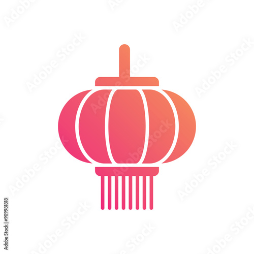 Sky Lantern vector icon