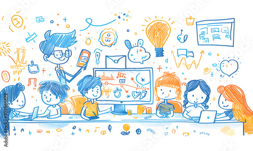 education and learning concept