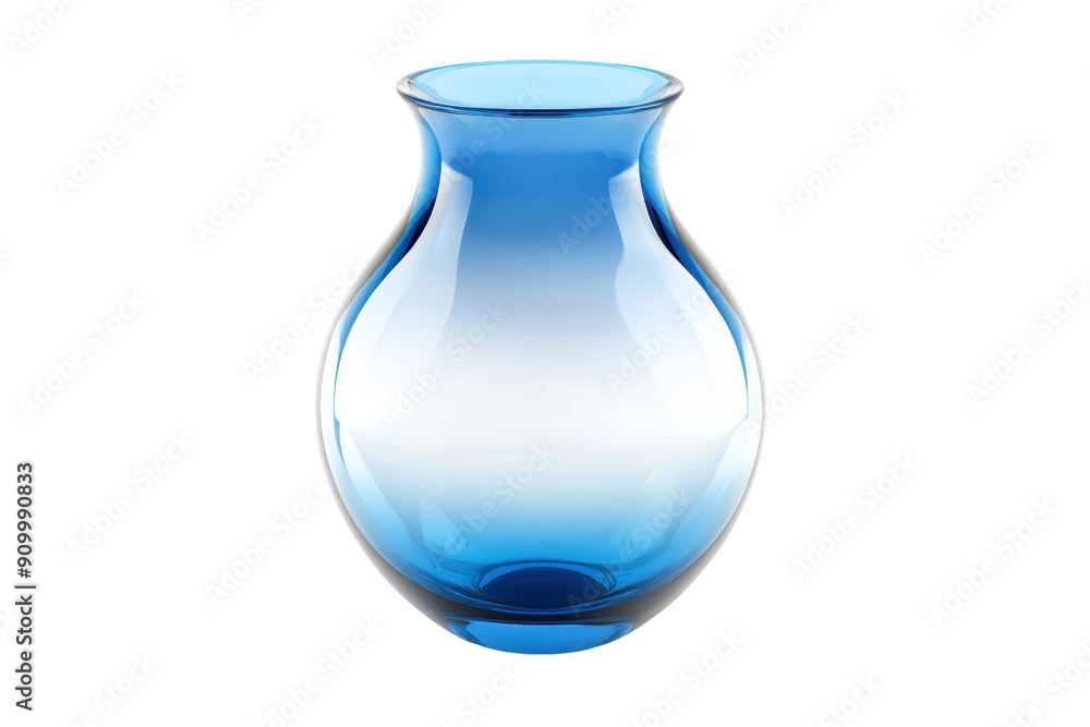 Elegant blue glass vase with a gradient finish, perfect for home decor or floral arrangements. Contemporary and stylish design. Elegant blue glass vase with a gradient finish, perfect for home decor or floral arrangements. Contemporary and stylish design.