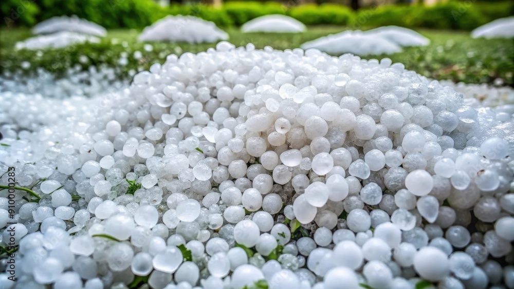 Large pile of hail on the ground, Hail, weather, icy, cold, frozen, round, balls, storm, icycles, white, frozen water Large pile of hail on the ground, Hail, weather, icy, cold, frozen, round, balls, storm, icycles, white, frozen water