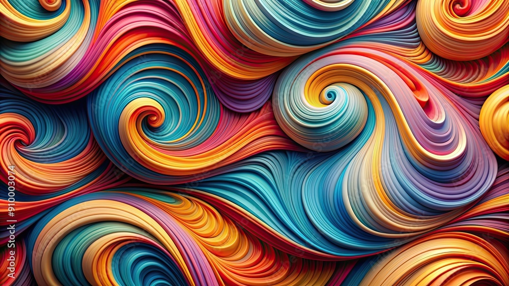 Abstract close-up of swirling wavy patterns, macro, background, texture, waves, design, abstract, close-up Abstract close-up of swirling wavy patterns, macro, background, texture, waves, design, abstract, close-up