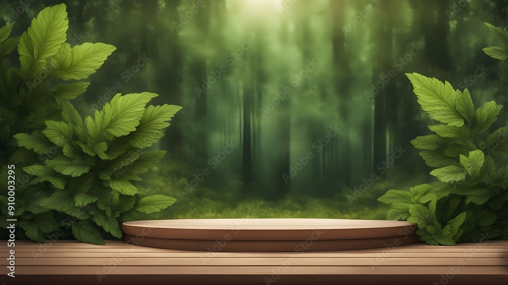 Podium green nature forest plant Podium green nature forest plant