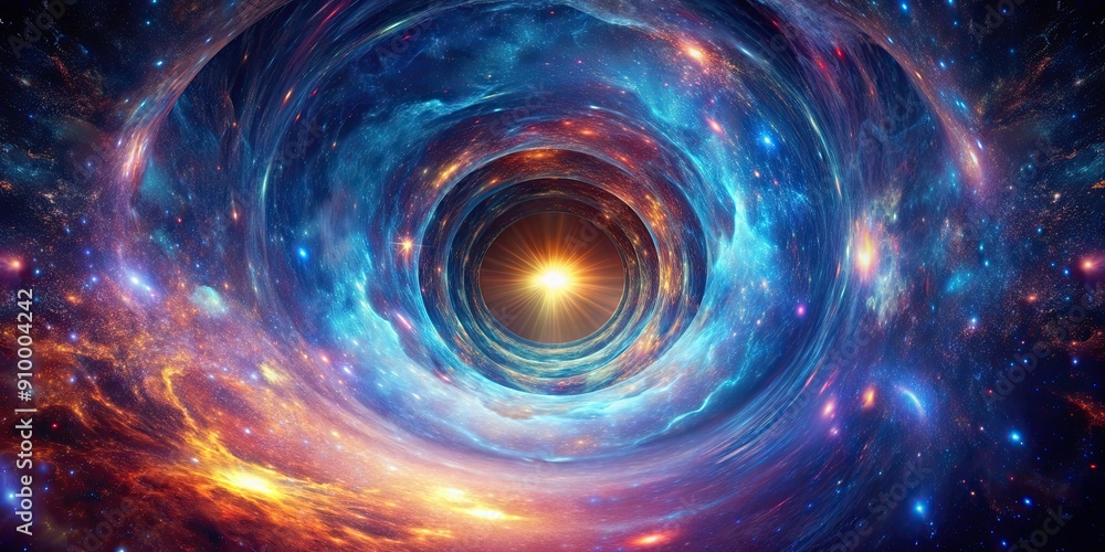 Traveling through a cosmic wormhole to another dimension, space, fantasy, adventure, journey, futuristic, science fiction Traveling through a cosmic wormhole to another dimension, space, fantasy, adventure, journey, futuristic, science fiction
