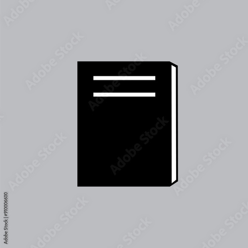 vector illustration of a folder. Diary book icon