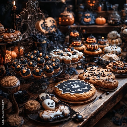 Wallpaper Mural Diverse Halloween Gingerbread Cookie Collection Torontodigital.ca