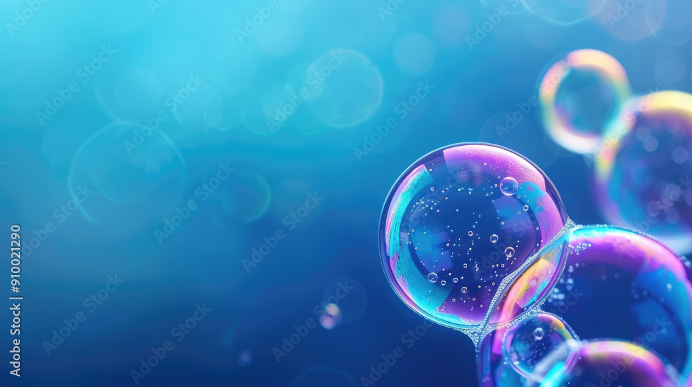 Explore the intricate surface of a soap bubble captured in stunning detail, showcasing vibrant colors and textures in this macro photograph. Explore the intricate surface of a soap bubble captured in stunning detail, showcasing vibrant colors and textures in this macro photograph.