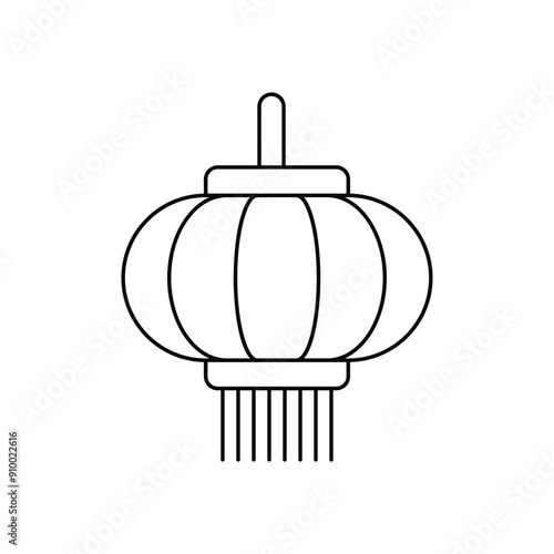 Sky Lantern vector icon