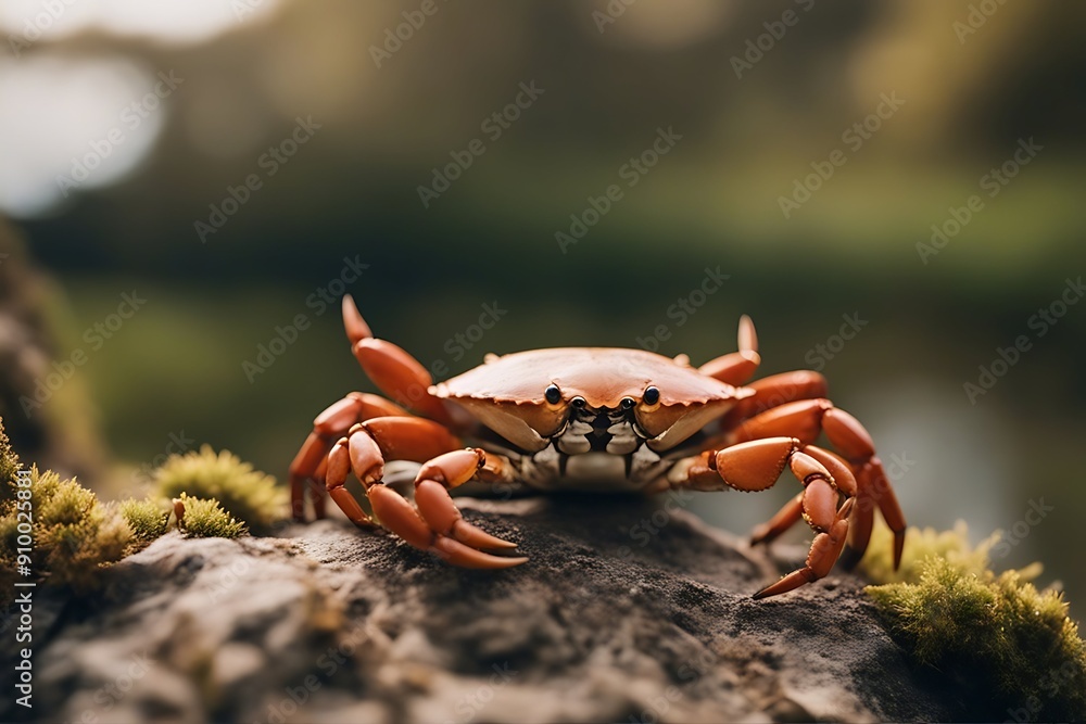 wildlife crab fauna arthropod claw paw hand leg racked fresh closeup ...