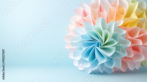 Explore intricate hyperdimensional origami designs that manipulate space and time, perfect for creative projects and artistic expressions. photo