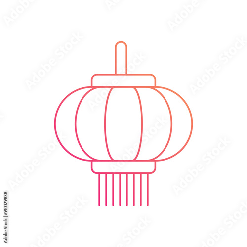 Sky Lantern vector icon