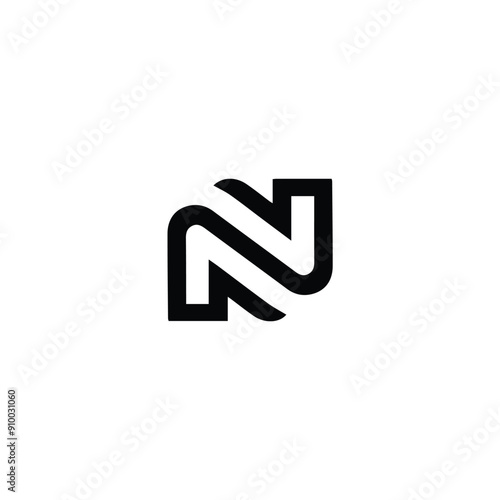 N Creative Logo Design V10 photo