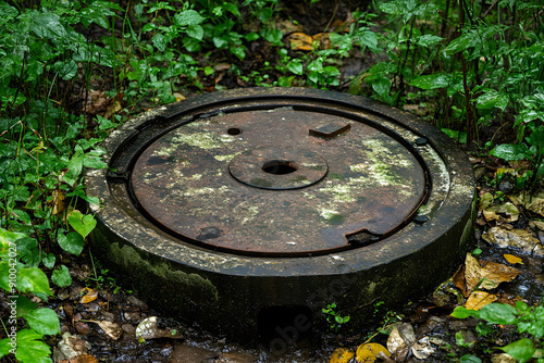 Septic Tank Cover for Underground Waste Treatment System