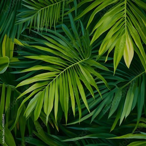 Coconut leaf, coconut saplings, Clear JPEC 