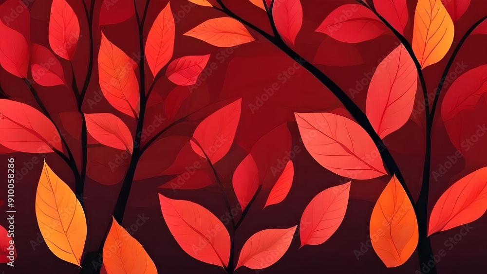 background with leaves background with leaves