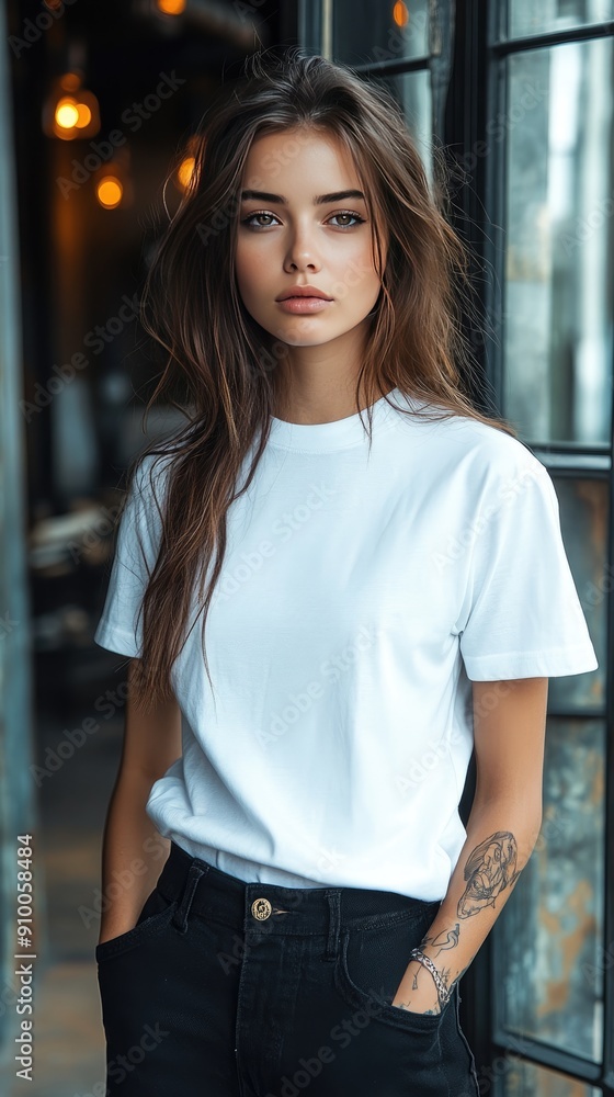 White blank T-shirt mockup | T-shirt | Mockup White blank T-shirt mockup | T-shirt | Mockup