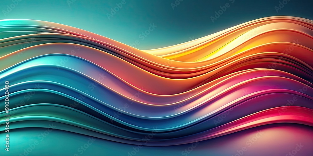 Abstract modern wallpaper with layered gradient waves flowing organically, wavy, layered, gradient Abstract modern wallpaper with layered gradient waves flowing organically, wavy, layered, gradient
