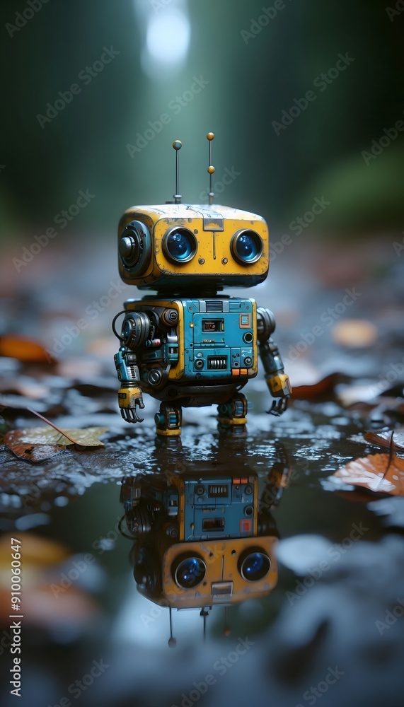 Tiny, adorable robot Tiny, adorable robot