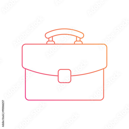 Briefcase vector icon