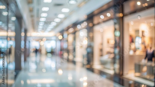 Wallpaper Mural Elegant Blurred Background of a Luxury Shopping Area
 Torontodigital.ca