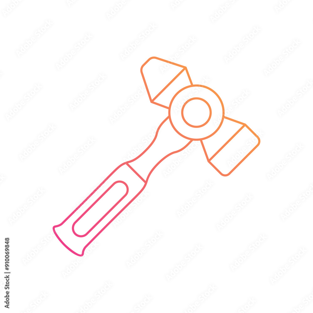 Hammer vector icon
