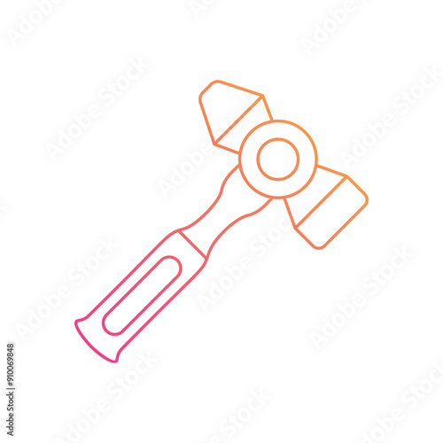 Hammer vector icon