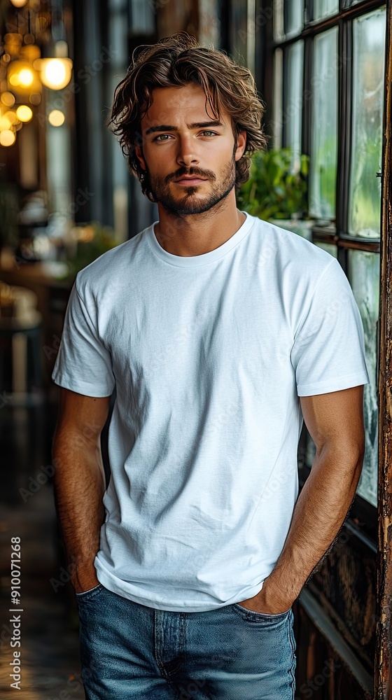 White blank T-shirt mockup | T-shirt | Mockup White blank T-shirt mockup | T-shirt | Mockup