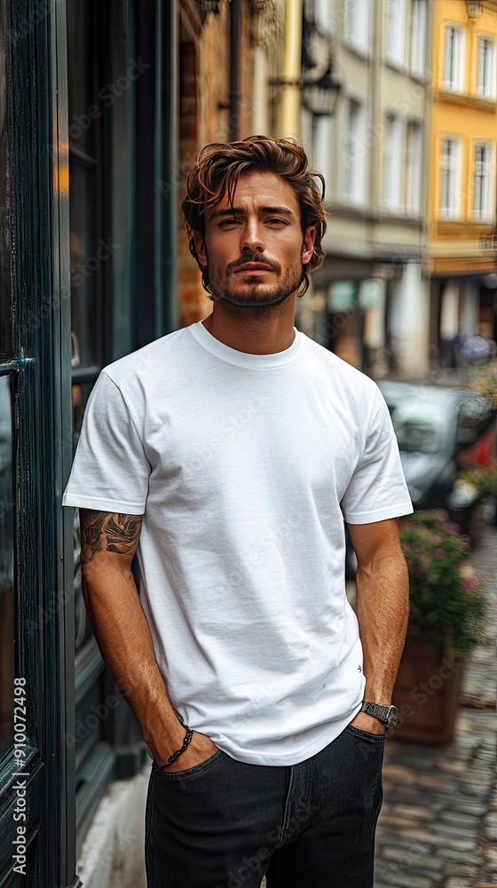 White blank T-shirt mockup | T-shirt | Mockup White blank T-shirt mockup | T-shirt | Mockup