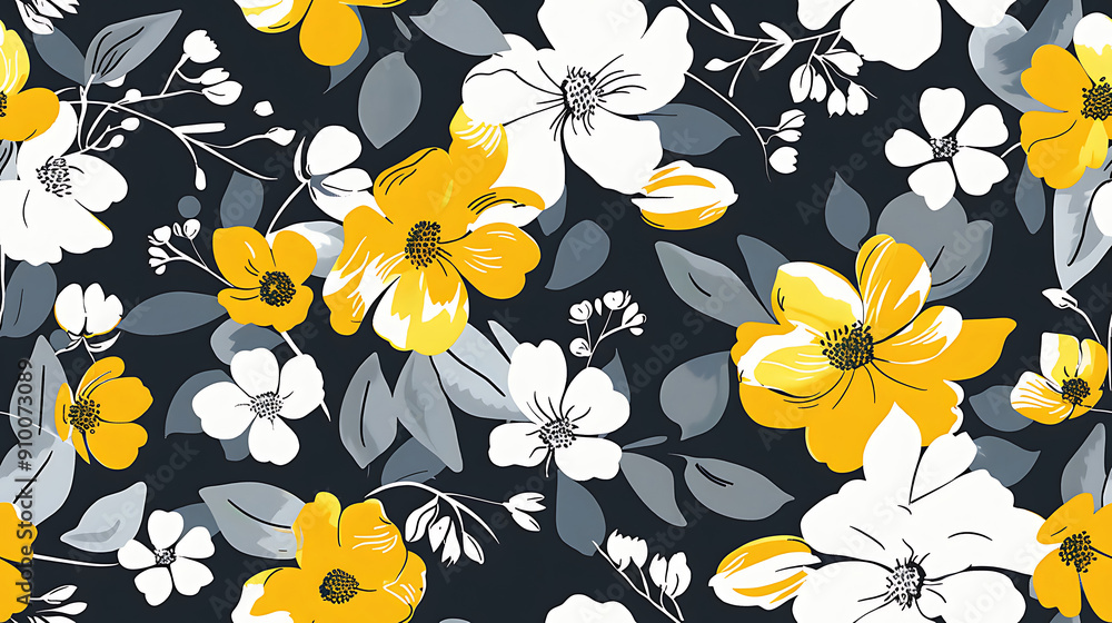 Obraz premium flower pattern