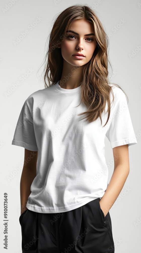 White blank T-shirt mockup | T-shirt | Mockup White blank T-shirt mockup | T-shirt | Mockup