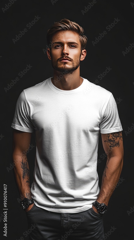 White blank T-shirt mockup | T-shirt | Mockup White blank T-shirt mockup | T-shirt | Mockup