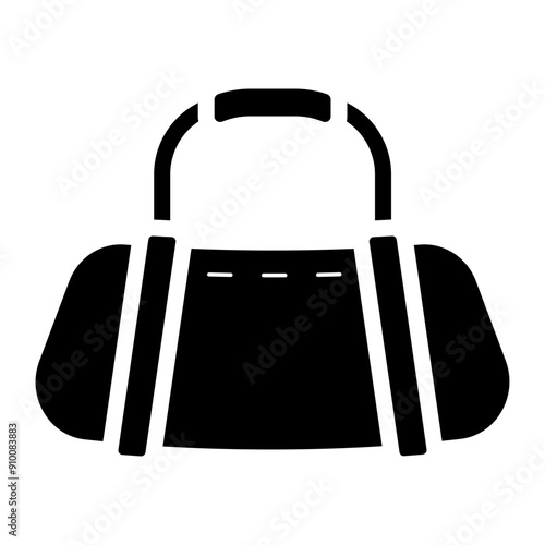 holdall fitness bag glyph icon