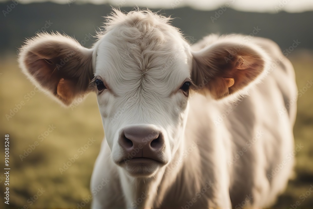 calf portrait white background isolated cow spotted farm cute head black-and-white muzzle face hoofed baby calf portrait white background isolated cow spotted farm cute head black-and-white muzzle face hoofed baby