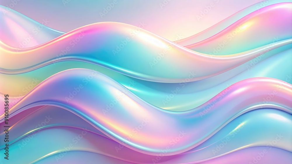 Abstract pastel background with soft wavy gradients in glassmorphism style, abstract, wavy, soft, gradient, pastel Abstract pastel background with soft wavy gradients in glassmorphism style, abstract, wavy, soft, gradient, pastel