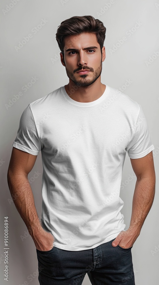 White blank T-shirt mockup | T-shirt | Mockup White blank T-shirt mockup | T-shirt | Mockup