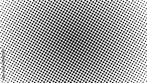 vector abstract background halftone black